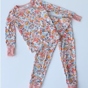 Matilda Jane Floral Pajamas Set Kids Size 6 Long Sleeve Pants
